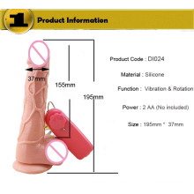 Productos para adultos realistas Vibrador consolador para mujer (IJ-DV0028)